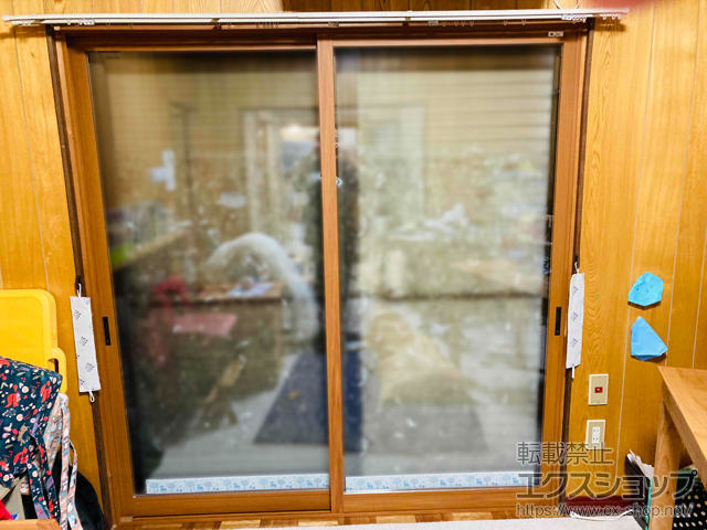 愛知県海部郡大治町のの二重窓（内窓） インプラス 引違い窓 2枚建 施工例
