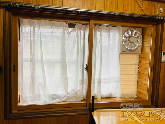 愛知県海部郡大治町のの二重窓（内窓） インプラス 引違い窓 2枚建 施工例