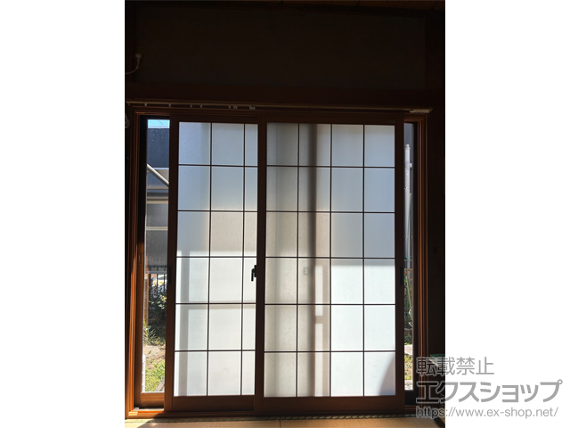 神奈川県横浜市のの二重窓（内窓） インプラス 引違い窓 2枚建 施工例