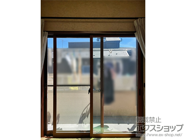神奈川県横浜市のの二重窓（内窓） インプラス 引違い窓 2枚建 施工例