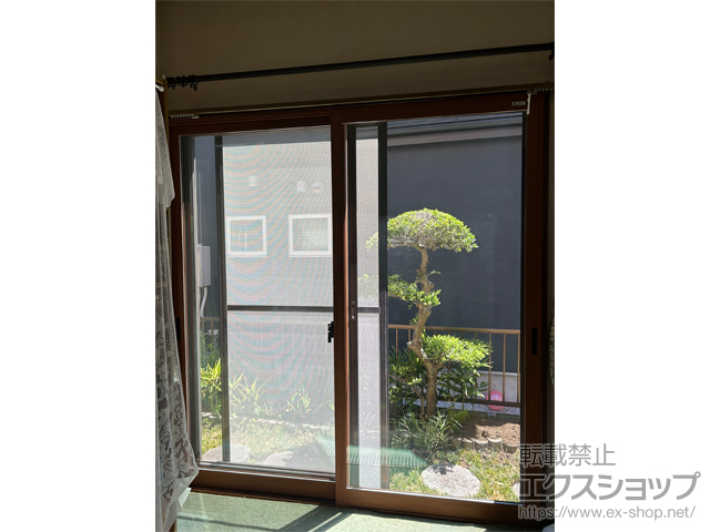 神奈川県横浜市のの二重窓（内窓） インプラス 引違い窓 2枚建 施工例