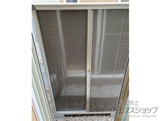 千葉県柏市のの物置・屋外倉庫 グランプレステージジャンプ 1304×650×1900 GP-136A-T-CB 施工例