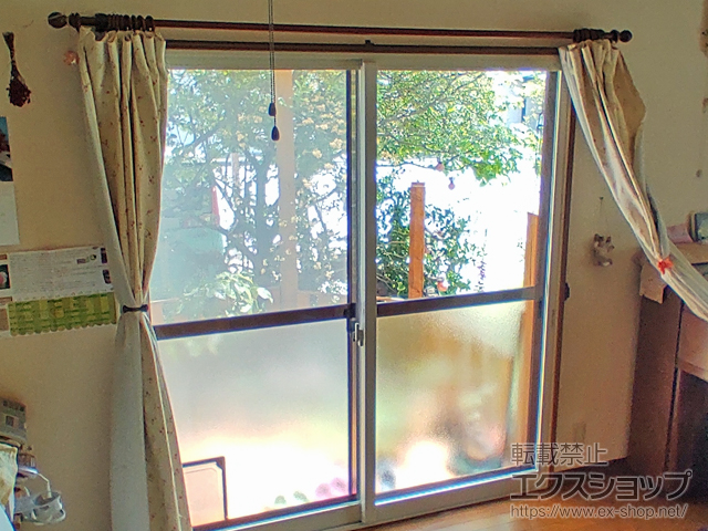 広島県福山市のの二重窓（内窓） インプラス 引違い窓 2枚建 施工例