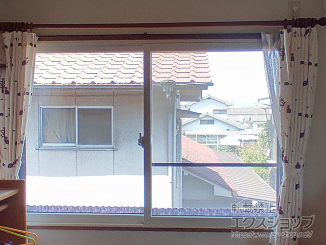 広島県福山市のの二重窓（内窓） インプラス 引違い窓 2枚建 施工例