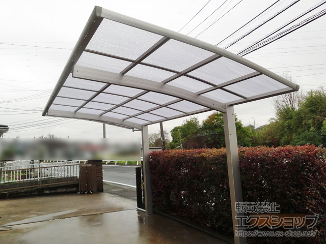 神奈川県厚木市ののカーポート プレシオスポート 積雪〜20cm対応 施工例