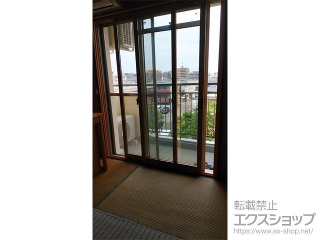福岡県福岡市のの二重窓（内窓） インプラス 引違い窓 2枚建 施工例
