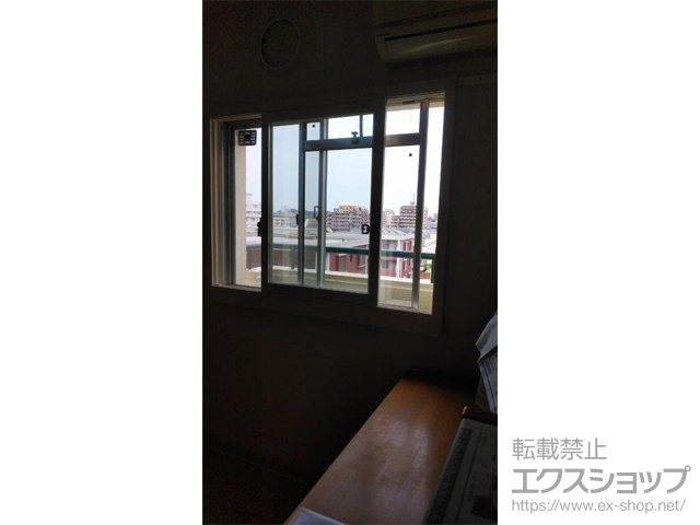 福岡県福岡市のの二重窓（内窓） インプラス 引違い窓 変則2枚建 施工例