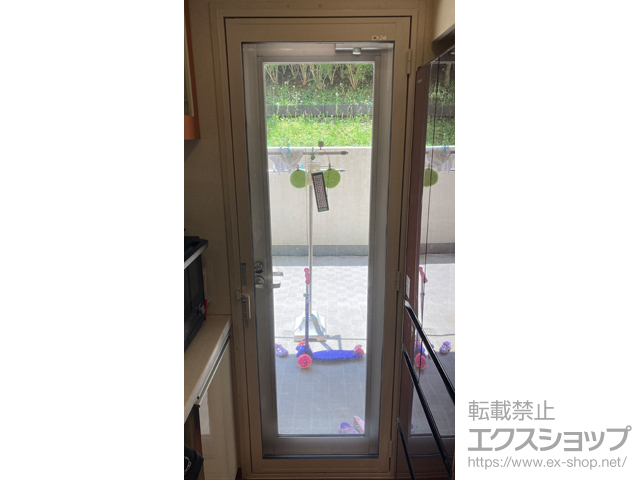 神奈川県横浜市のの二重窓（内窓） インプラス テラスドア 外観左吊元 施工例
