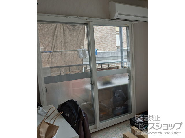 福岡県福岡市のの二重窓（内窓） プラマードU 引違い窓 2枚建 施工例
