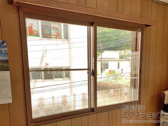 和歌山県和歌山市のの二重窓（内窓） インプラス 引違い窓 2枚建 施工例