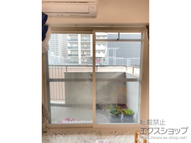 大阪府大阪市のの二重窓（内窓） インプラス 引違い窓 2枚建 施工例