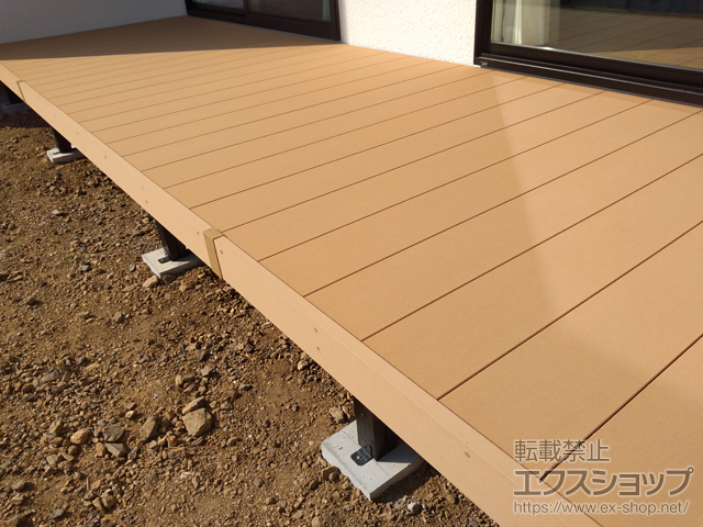 愛知県田原市ののウッドデッキ リウッドデッキ 200 施工例