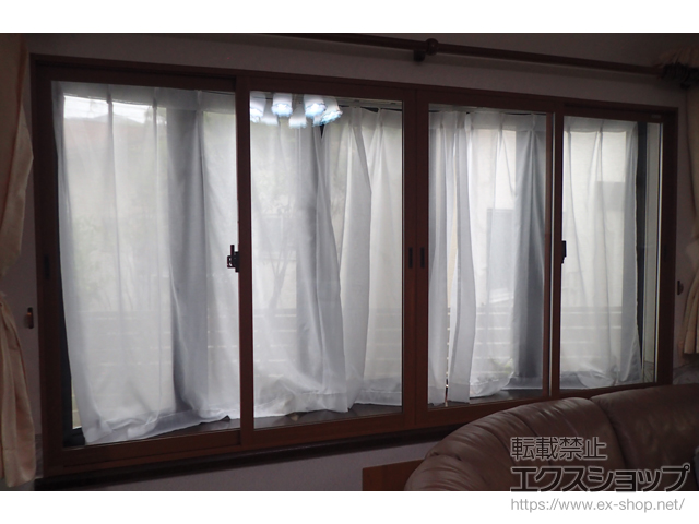 千葉県船橋市のの二重窓（内窓） インプラス 引違い窓 4枚建 施工例