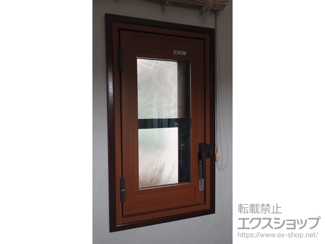 千葉県船橋市のの二重窓（内窓） インプラス 開き窓 外観左吊元 施工例