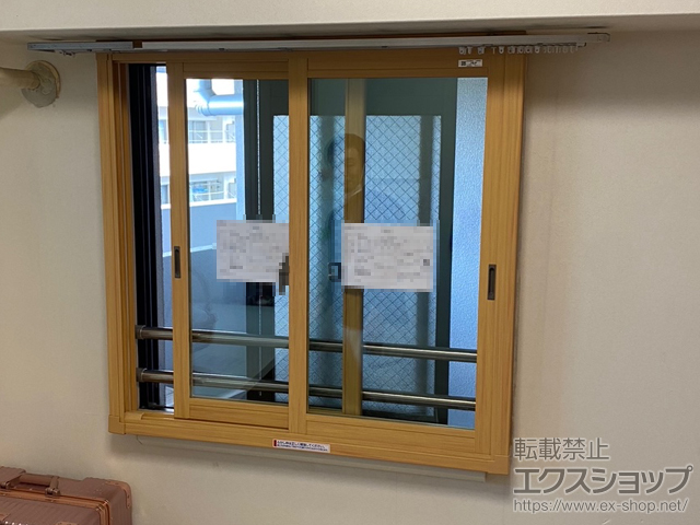 福岡県福岡市のの二重窓（内窓） インプラス 引違い窓 2枚建 施工例