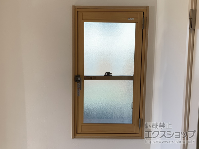 宮城県多賀城市のの二重窓（内窓） インプラス 開き窓 外観左吊元 施工例