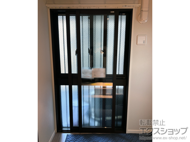 福岡県福岡市のの二重窓（内窓） インプラス 引違い窓 2枚建 施工例