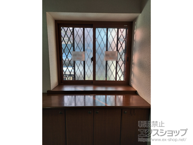 福岡県大野城市のの玄関ドア、二重窓（内窓） インプラス 引違い窓 2枚建 施工例
