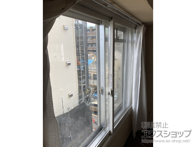 神奈川県横浜市のの二重窓（内窓） インプラス 引違い窓 2枚建 施工例