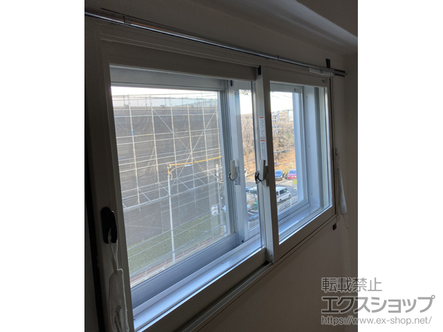 神奈川県横浜市のの二重窓（内窓） インプラス 引違い窓 2枚建 施工例