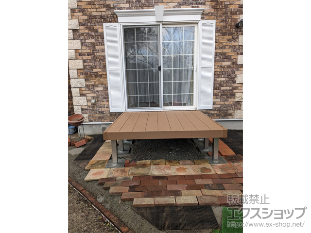 福岡県福岡市ののウッドデッキ マージウッドデッキ 施工例