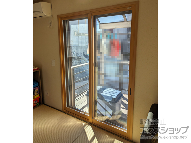 東京都町田市のの二重窓（内窓） インプラス 引違い窓 2枚建 施工例