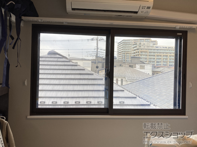 埼玉県さいたま市のの二重窓（内窓） インプラス 引違い窓 2枚建 施工例