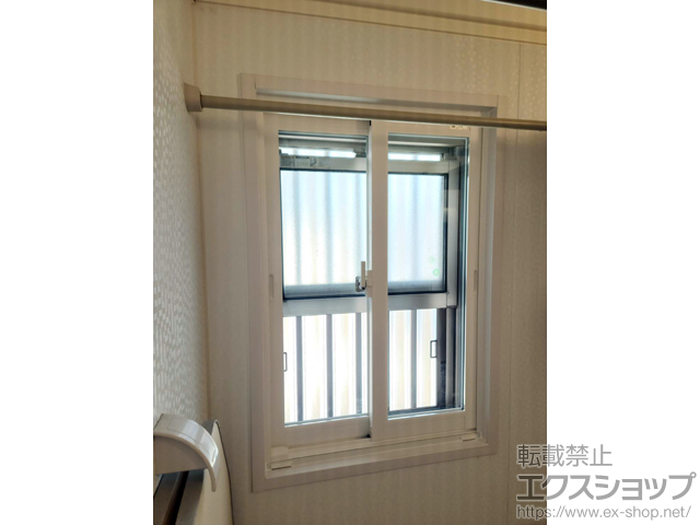 東京都調布市のの二重窓（内窓） インプラス 引違い窓 浴室仕様 ユニットバス納まり 2枚建 施工例