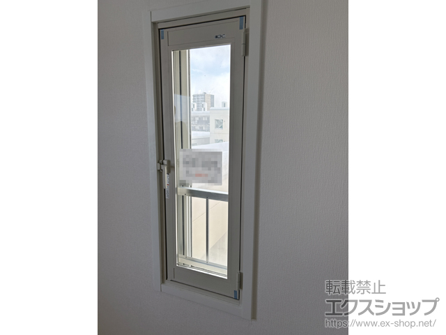 北海道札幌市のの二重窓（内窓） インプラス 開き窓 外観左吊元 施工例