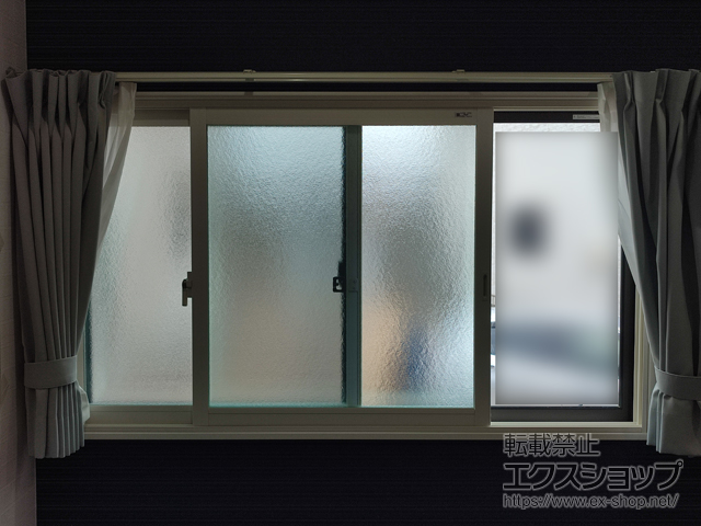 山口県山口市のの二重窓（内窓） インプラス　引違い窓2枚建 施工例