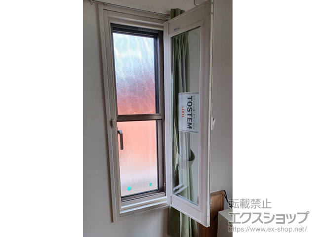 福岡県遠賀郡芦屋町のの二重窓（内窓） インプラス 開き窓 外観左吊元 施工例