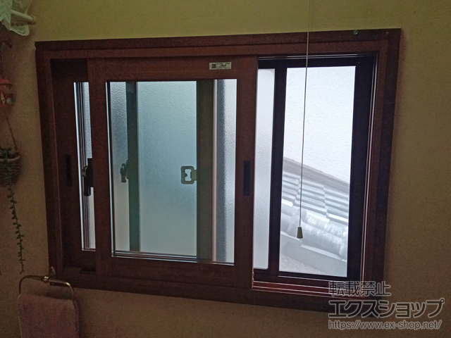 奈良県生駒郡斑鳩町のの二重窓（内窓） インプラス 引違い窓 2枚建 施工例
