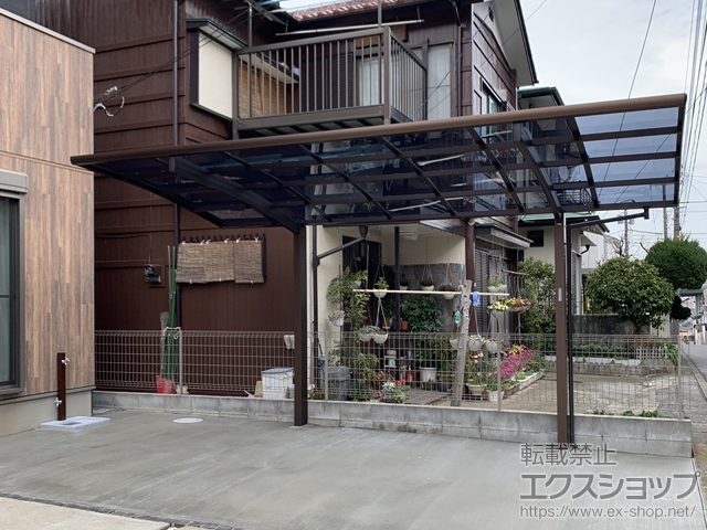 神奈川県横浜市ののカーポート プレシオスポート 積雪〜20cm対応 施工例