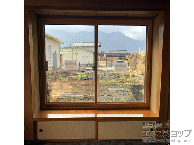 長野県駒ヶ根市のの二重窓（内窓） インプラス 引違い窓 2枚建 施工例