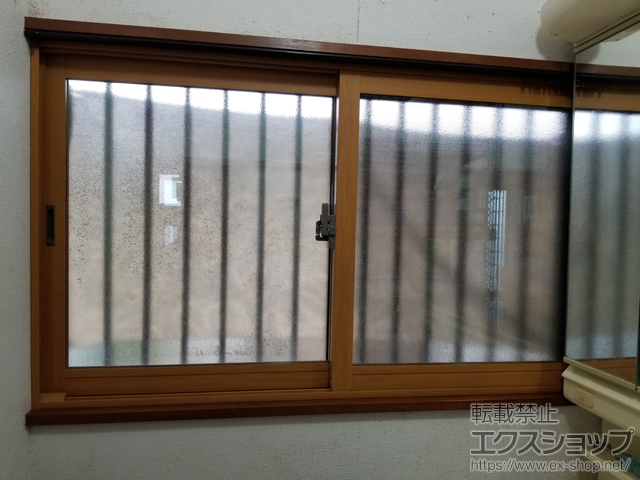 岡山県倉敷市のの二重窓（内窓） インプラス 引違い窓 2枚建 施工例