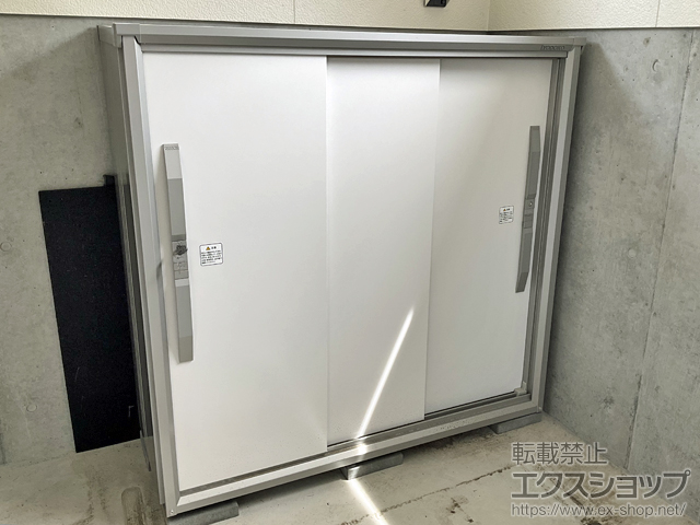 北海道石狩郡当別町のの物置・屋外倉庫 エスモ 一般型 1350×537×1314（ESF-1305G） ESF-1305G-TW 施工例
