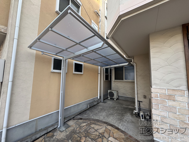 東京都大田区ののサイクルポート・駐輪場 ネスカFミニ (フラットスタイル) 積雪〜20cm対応 施工例