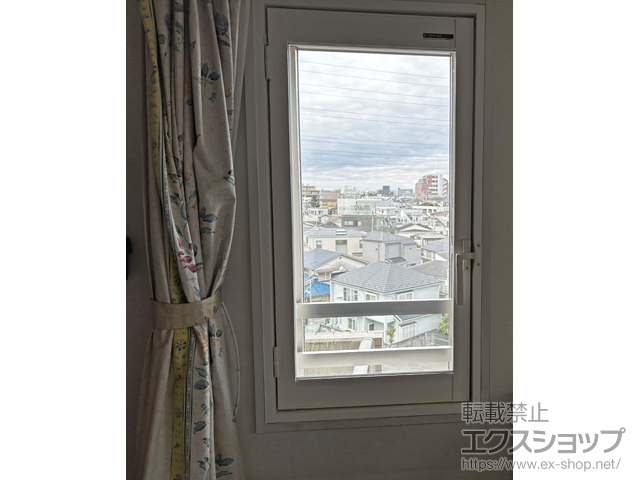 東京都練馬区のの二重窓（内窓） プラマードU 内開き窓 内観左勝手 施工例