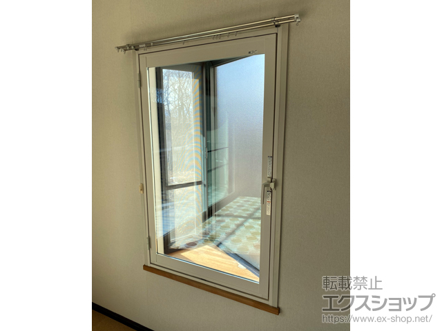 静岡県伊豆市のの二重窓（内窓） インプラス　テラスドア　外観右吊り元 施工例