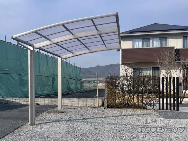 兵庫県揖保郡太子町ののカーポート プレシオスポート 積雪〜20cm対応 施工例