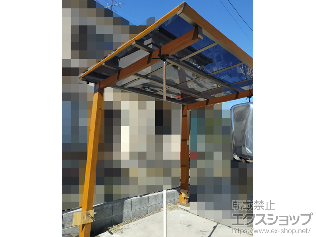 静岡県静岡市ののサイクルポート・駐輪場 アートポート ミニ 積雪〜20cm対応 施工例