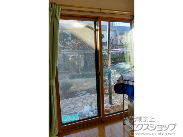 東京都練馬区のの二重窓（内窓） インプラス 引違い窓 2枚建 施工例