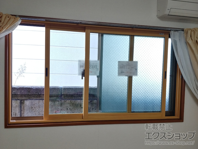 長野県上田市のの二重窓（内窓） インプラス 引違い窓 2枚建 施工例