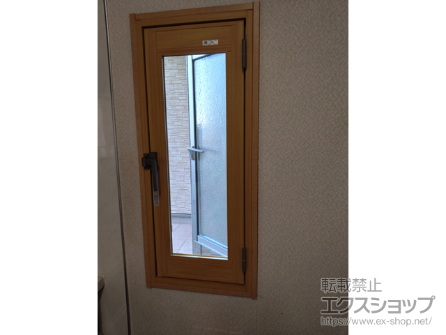 千葉県千葉市のの二重窓（内窓） インプラス 開き窓 外観左吊元 施工例