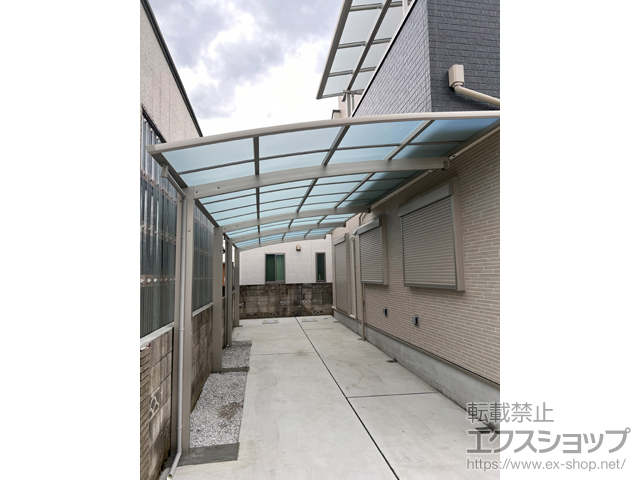 東京都練馬区ののカーポート アリュース 縦連棟　積雪〜20cm対応 施工例