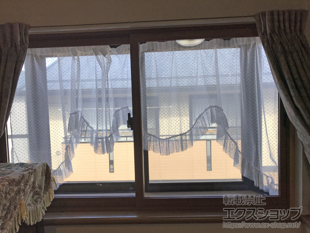 長野県松本市のの二重窓（内窓） インプラス 引違い窓 2枚建 施工例