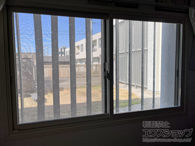 山口県宇部市のの二重窓（内窓） インプラス 引違い窓 2枚建 施工例