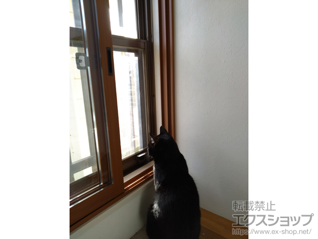 愛知県安城市のの二重窓（内窓） インプラス 引違い窓 2枚建 施工例