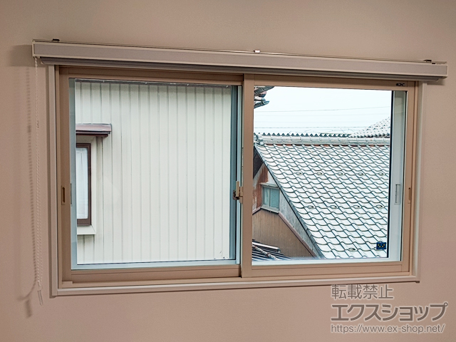 福井県福井市のの二重窓（内窓） インプラス 引違い窓 2枚建 施工例