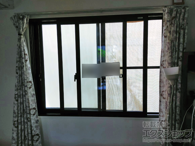 佐賀県佐賀市のの二重窓（内窓） インプラス 引違い窓 2枚建 施工例